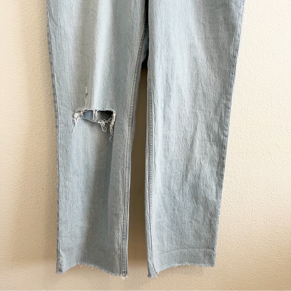 Abercrombie The 90's Relaxed Jean High Rise Curve Love 33/16 L - Picture 3 of 9